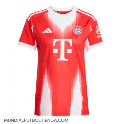 Camiseta Bayern Munich Dayot Upamecano #2 Primera Equipación Replica 2025-26 para mujer mangas cortas Camiseta Bayern Munich Dayot Upamecano #2 Primera Equipación Replica 2025-26 para mujer mangas cortas